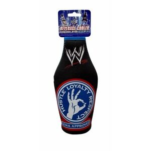 WWE John Cena Koozie Bottle Beverage Cooler RARE 2012 NEW Cena Hustle Approved